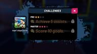 Challenges in Super League Soccer (Image via Roblox)